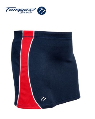 Tempest 'CK' Navy Red Women's Skort